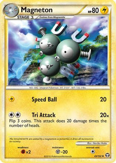 Magneton (43/102) [HeartGold & SoulSilver: Triumphant]-1