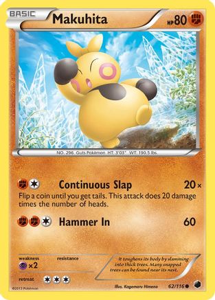 Makuhita (62/116) [Black & White: Plasma Freeze]-1