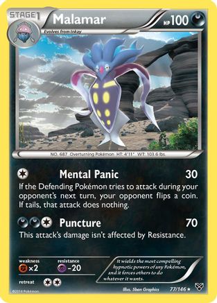 Malamar (77/146) [XY: Base Set]-1