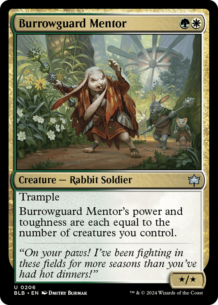 Burrowguard Mentor [Bloomburrow]-1
