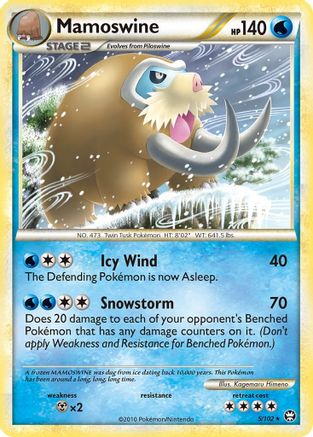 Mamoswine (5/102) [HeartGold & SoulSilver: Triumphant]-1