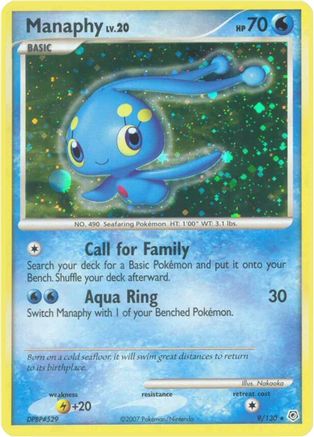 Manaphy (9/130) [Diamond & Pearl: Base Set]-1