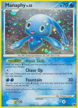 Manaphy (8/100) [Diamond & Pearl: Majestic Dawn]-1
