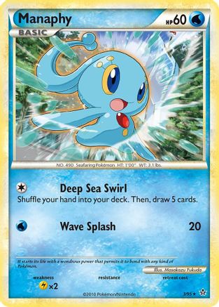 Manaphy (3/95) [HeartGold & SoulSilver: Unleashed]-1