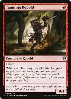Taunting Kobold [Commander Legends: Battle for Baldur's Gate]-1