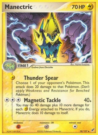 Manectric (38/107) [EX: Deoxys]-1