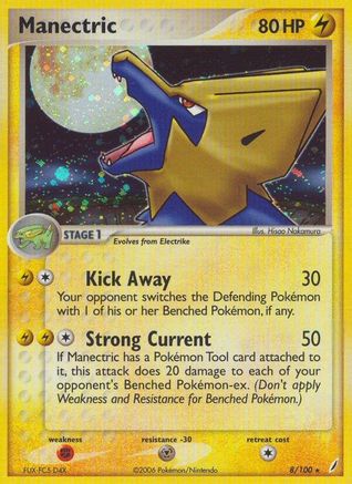 Manectric (8/100) (Stamped) [EX: Crystal Guardians]-1