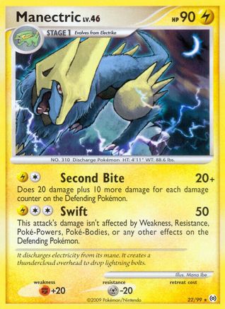 Manectric (22/99) [Platinum: Arceus]-1