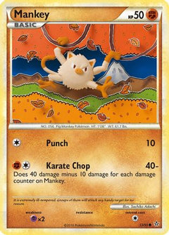 Mankey (53/95) [HeartGold & SoulSilver: Unleashed]-1