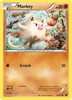 Mankey (59/116) [Black & White: Plasma Freeze]-1