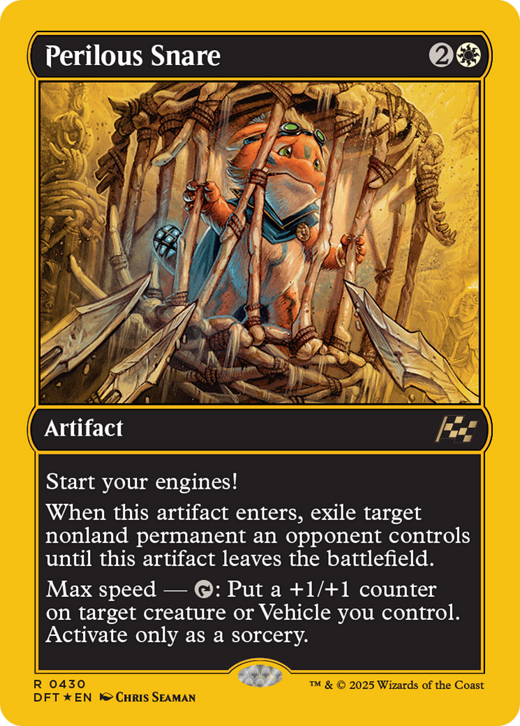 Perilous Snare (First-Place Foil) [Aetherdrift]-1