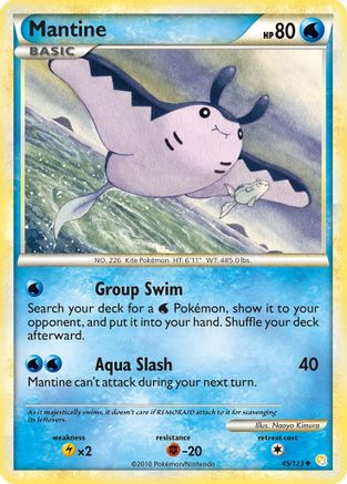 Mantine (45/123) [HeartGold & SoulSilver: Base Set]-1