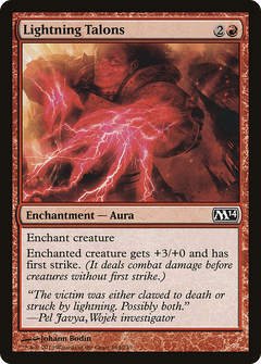 Lightning Talons [Magic 2014]-1