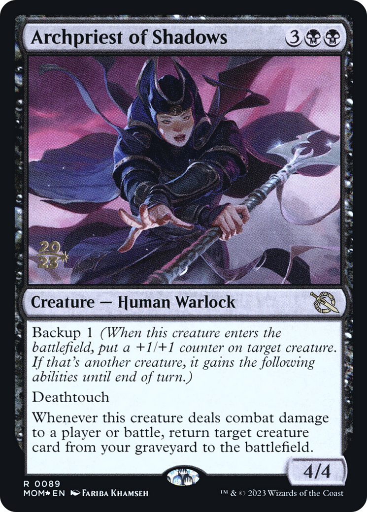 Archpriest of Shadows [March of the Machine Prerelease Promos]-1