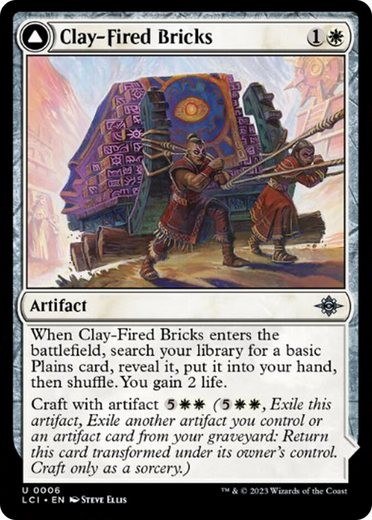 Clay-Fired Bricks // Cosmium Kiln [The Lost Caverns of Ixalan]-1
