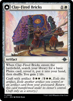 Clay-Fired Bricks // Cosmium Kiln [The Lost Caverns of Ixalan]-1