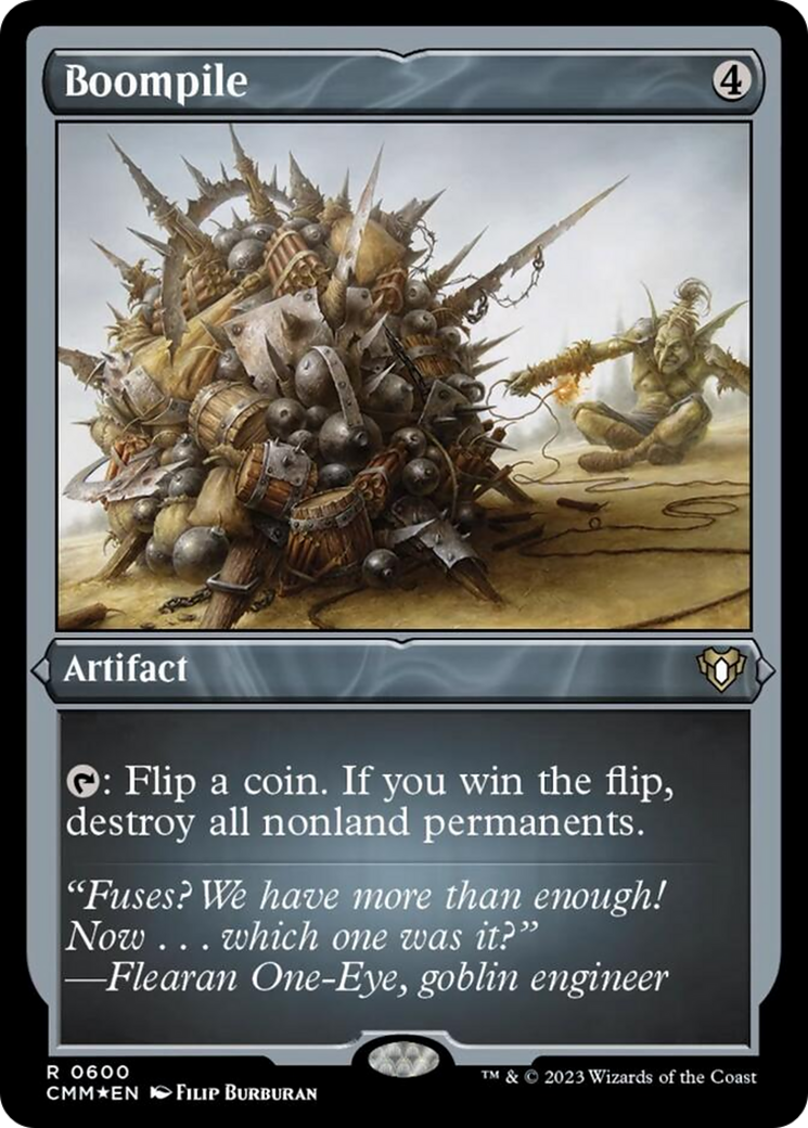 Boompile (Foil Etched) [Commander Masters]-1