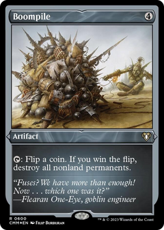 Boompile (Foil Etched) [Commander Masters]-1
