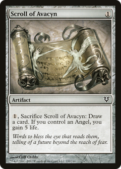Scroll of Avacyn [Avacyn Restored]-1