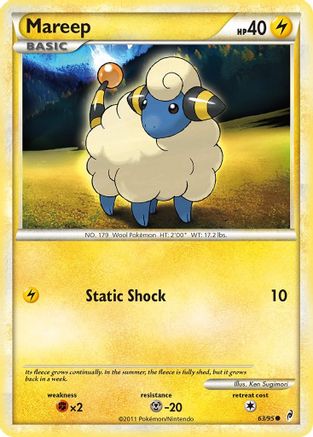 Mareep (63/95) [HeartGold & SoulSilver: Call of Legends]-1
