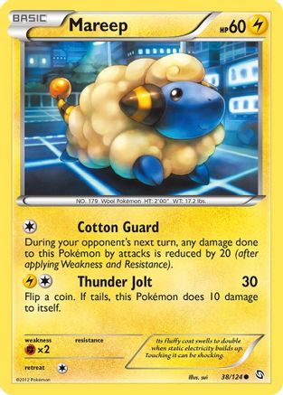 Mareep (38/124) [Black & White: Dragons Exalted]-1