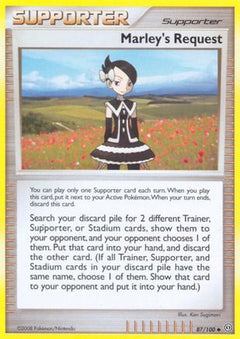 Marley's Request (87/100) [Diamond & Pearl: Stormfront]-1