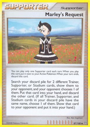 Marley's Request (87/100) [Diamond & Pearl: Stormfront]-1