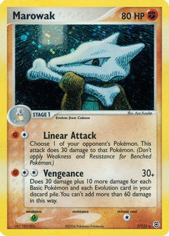 Marowak (7/112) [EX: FireRed & LeafGreen]-1