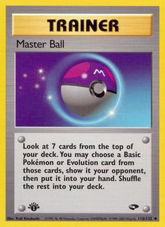Master Ball (116/132) [Gym Challenge 1st Edition]-1