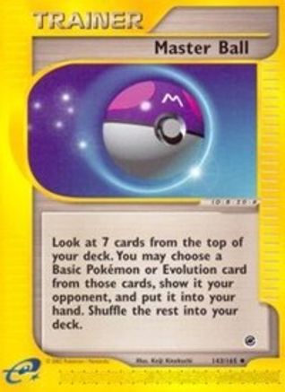 Master Ball (143/165) [Expedition: Base Set]-1