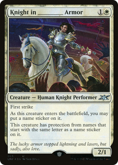Knight in _____ Armor (Galaxy Foil) [Unfinity]-1