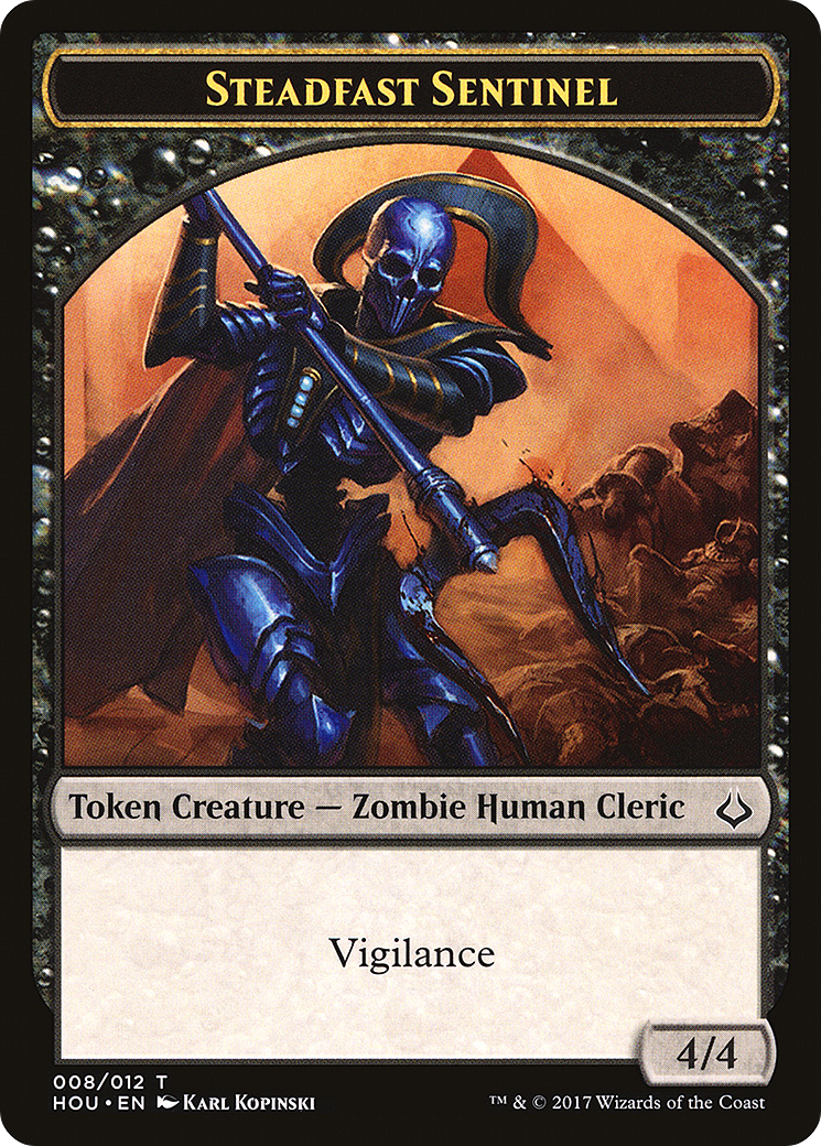 Steadfast Sentinel Token [Hour of Devastation Tokens]-1