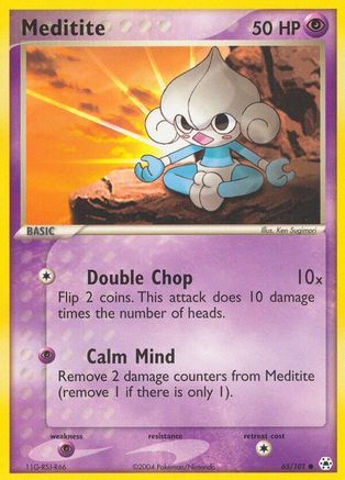 Meditite (65/101) [EX: Hidden Legends]-1