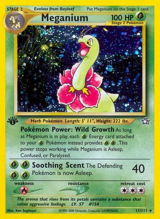 Meganium (11/111) [Neo Genesis Unlimited]-1