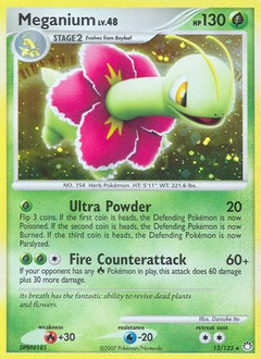 Meganium (13/123) [Diamond & Pearl: Mysterious Treasures]-1