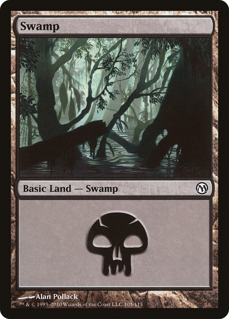 Swamp (105) [Duels of the Planeswalkers]-1
