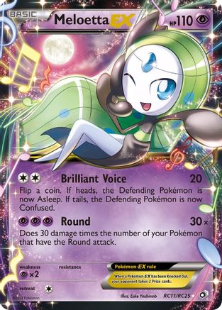 Meloetta EX (RC11/RC25) [Black & White: Legendary Treasures]-1
