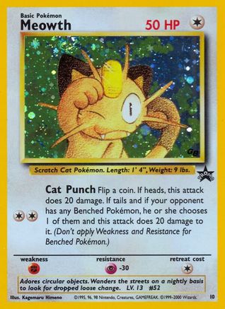 Meowth (10) [Wizards of the Coast: Black Star Promos]-1