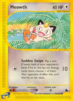 Meowth (78/144) [Skyridge]-1