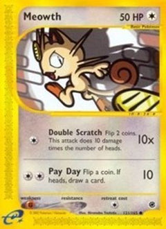 Meowth (121/165) [Expedition: Base Set]-1