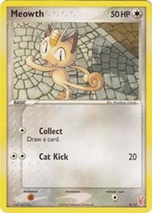 Meowth (4/12) [EX: Trainer Kit 2 - Plusle]-1