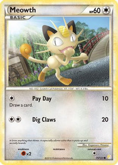 Meowth (75/123) [HeartGold & SoulSilver: Base Set]-1