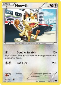 Meowth (80/99) [Black & White: Next Destinies]-1