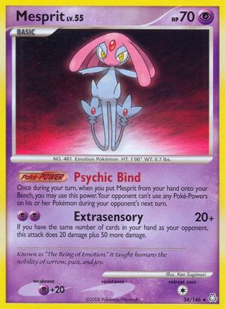 Mesprit (34/146) [Diamond & Pearl: Legends Awakened]-1