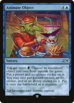 Animate Object (Galaxy Foil) [Unfinity]-1