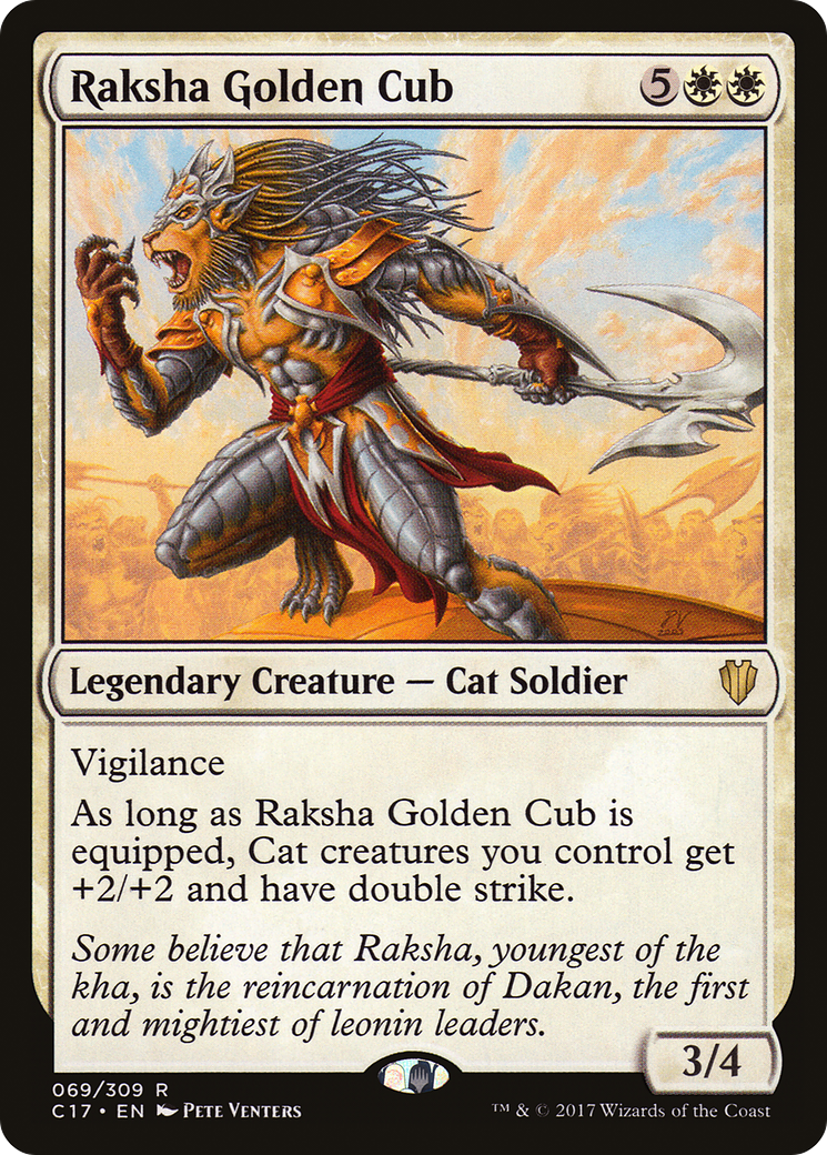 Raksha Golden Cub [Commander 2017]-1