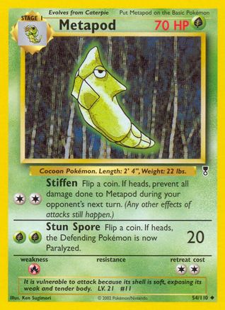 Metapod (54/110) [Legendary Collection]-1