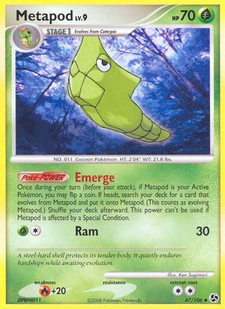 Metapod (47/106) [Diamond & Pearl: Great Encounters]-1