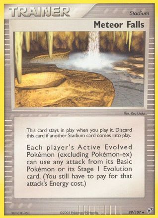 Meteor Falls (89/107) (Stamped) [EX: Deoxys]-1