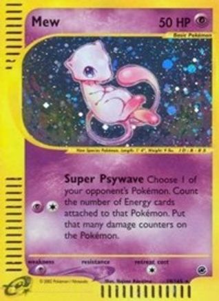 Mew (19/165) [Expedition: Base Set]-1